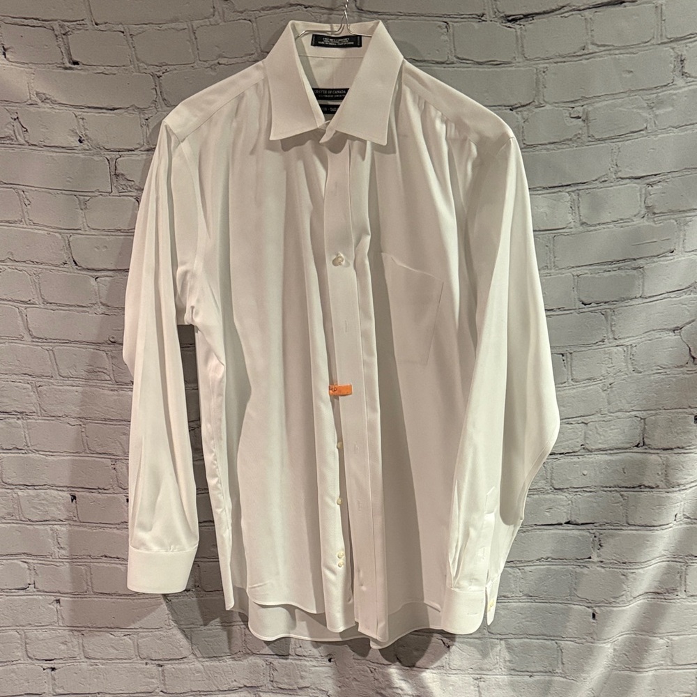 Forsyth of Canada Tailored Dress Shirt White 16 - 34/35